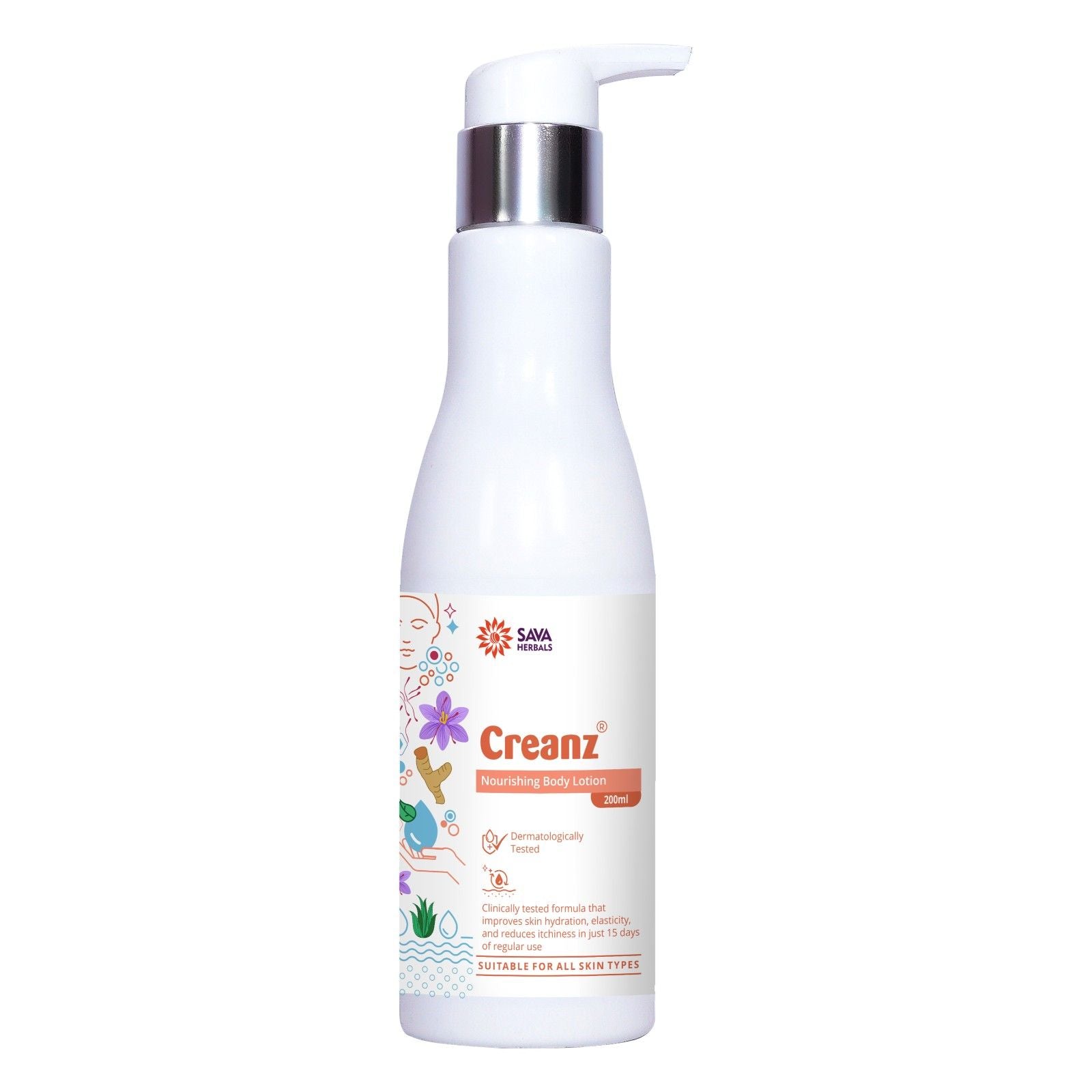 Creanz Body Moisturizing Lotion – Nourishing Body Lotion – Sava