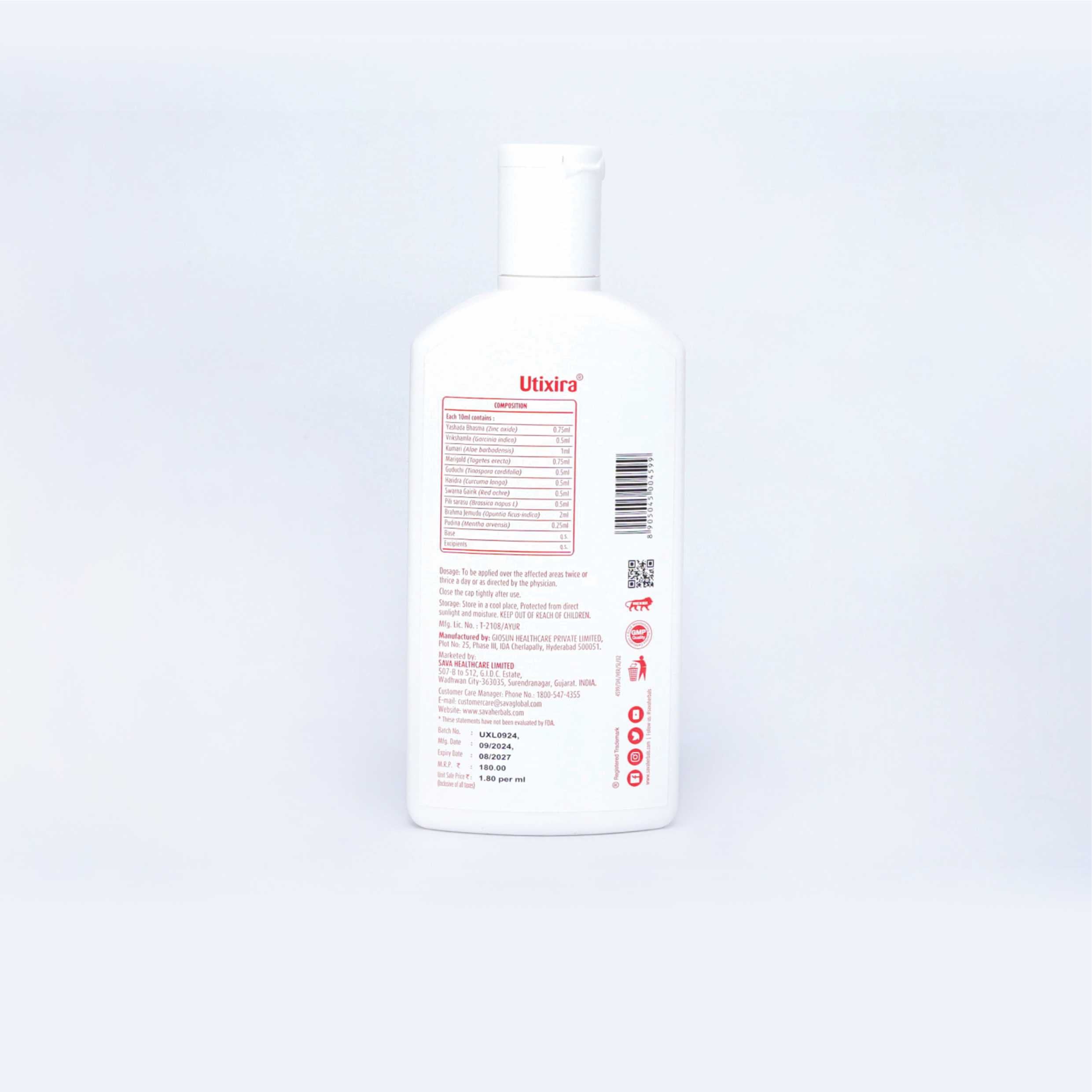 Utixira Lotion – Urticaria Relief Lotion