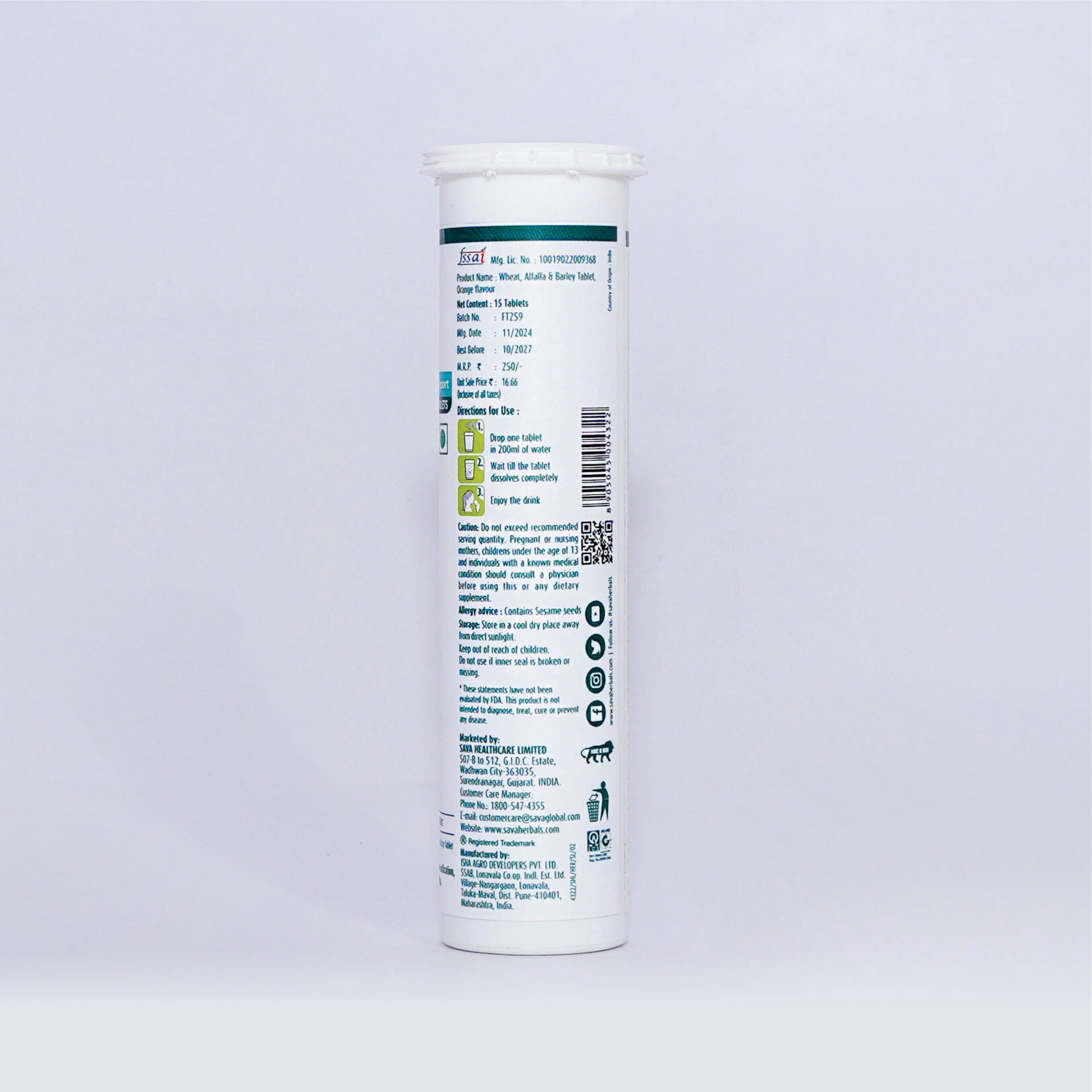 Effizz Tablets – Daily Natural Detox