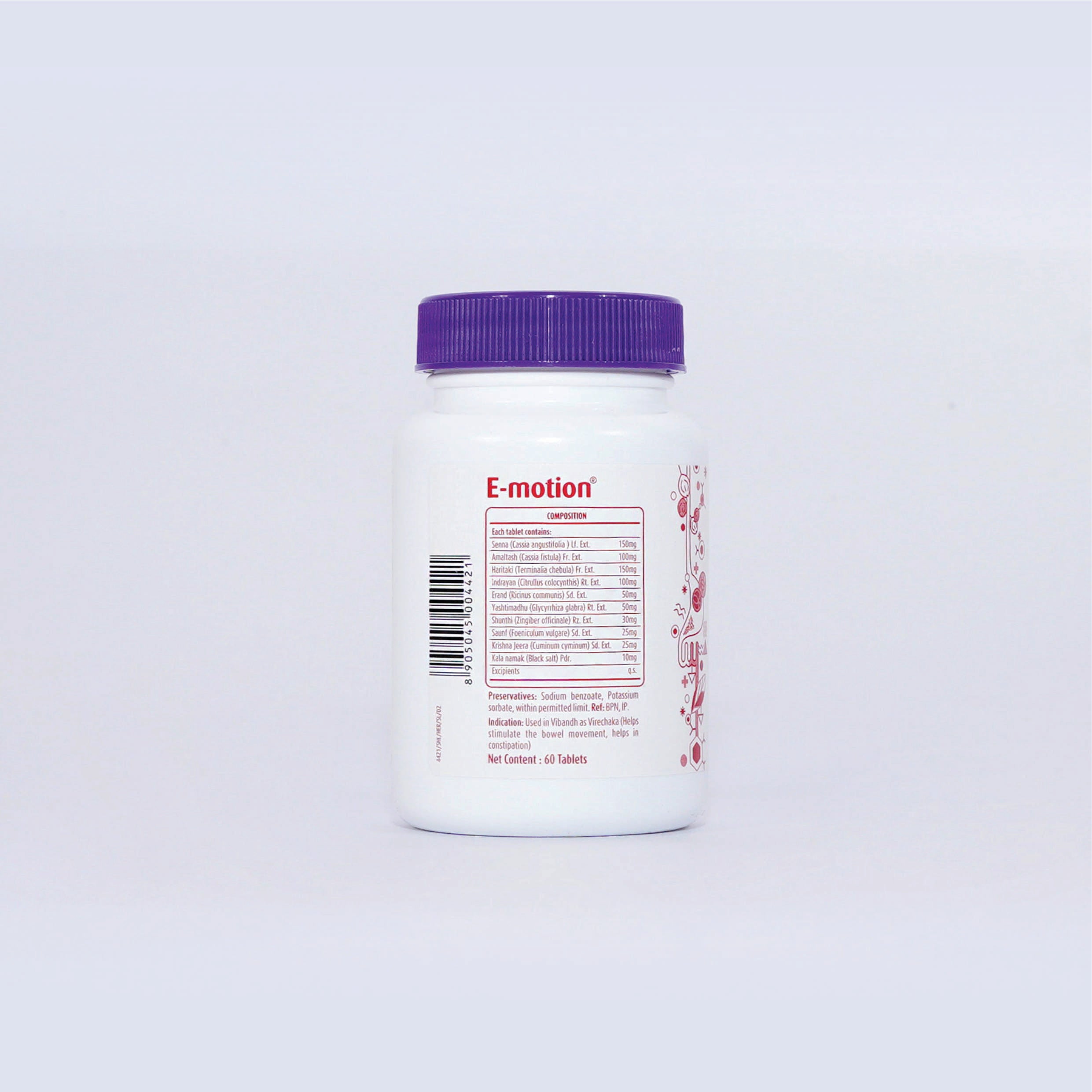 E-motion Tablets – Natural Solution For Constipation