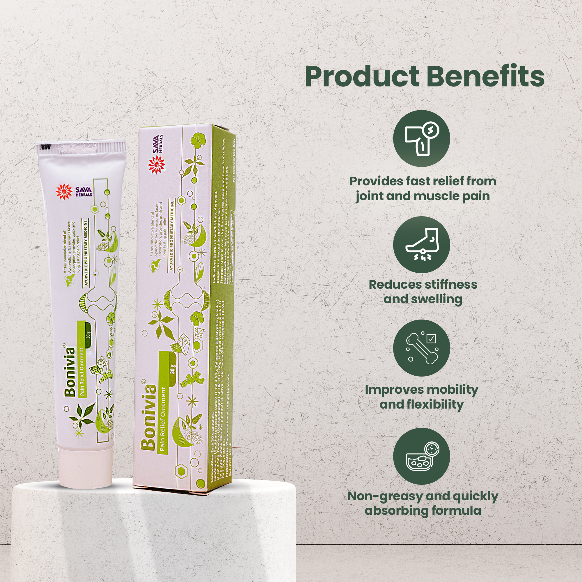 Bonivia Ointment – Pain Relief Ointment