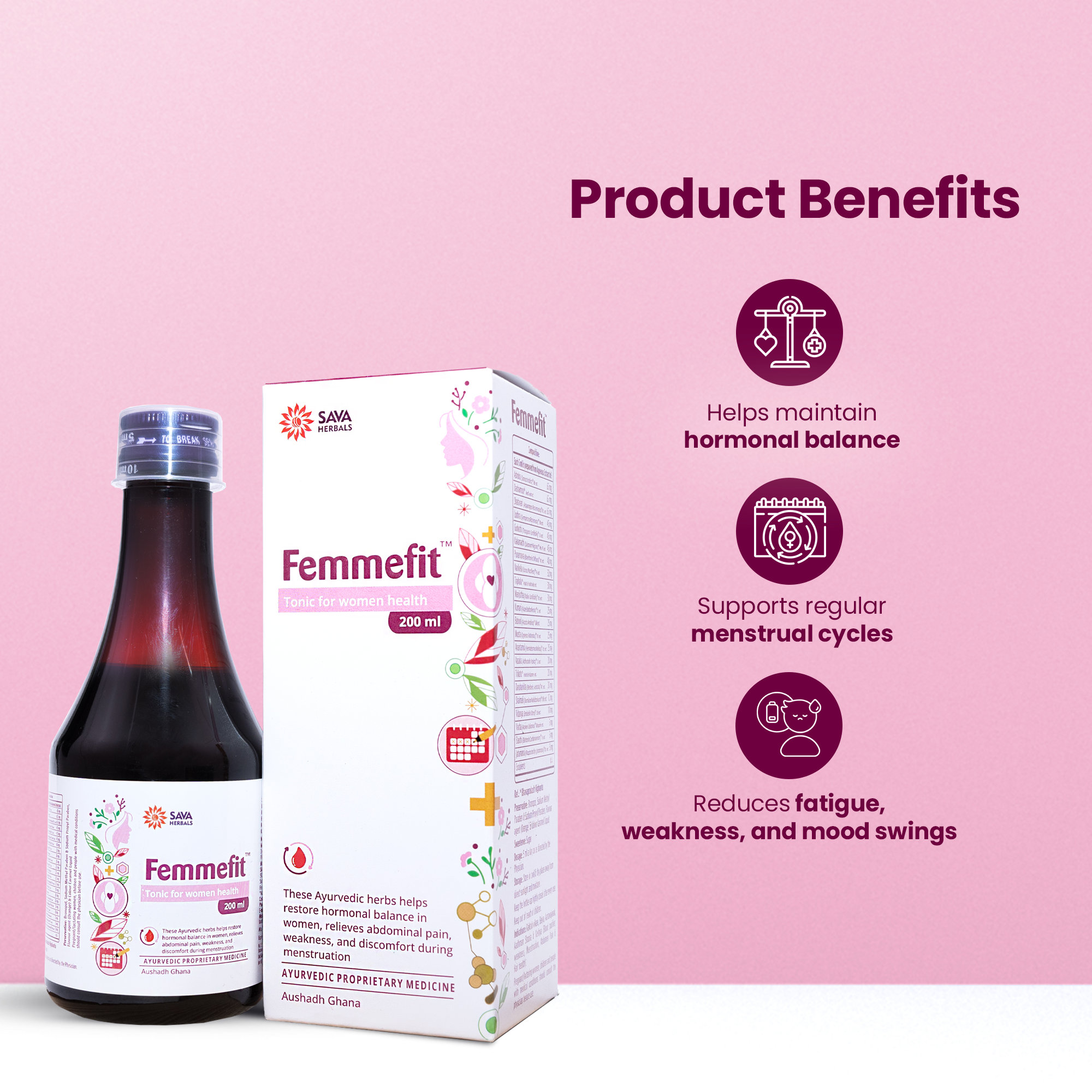 Femmefit Syrup- Tonic for Women Health 200ml