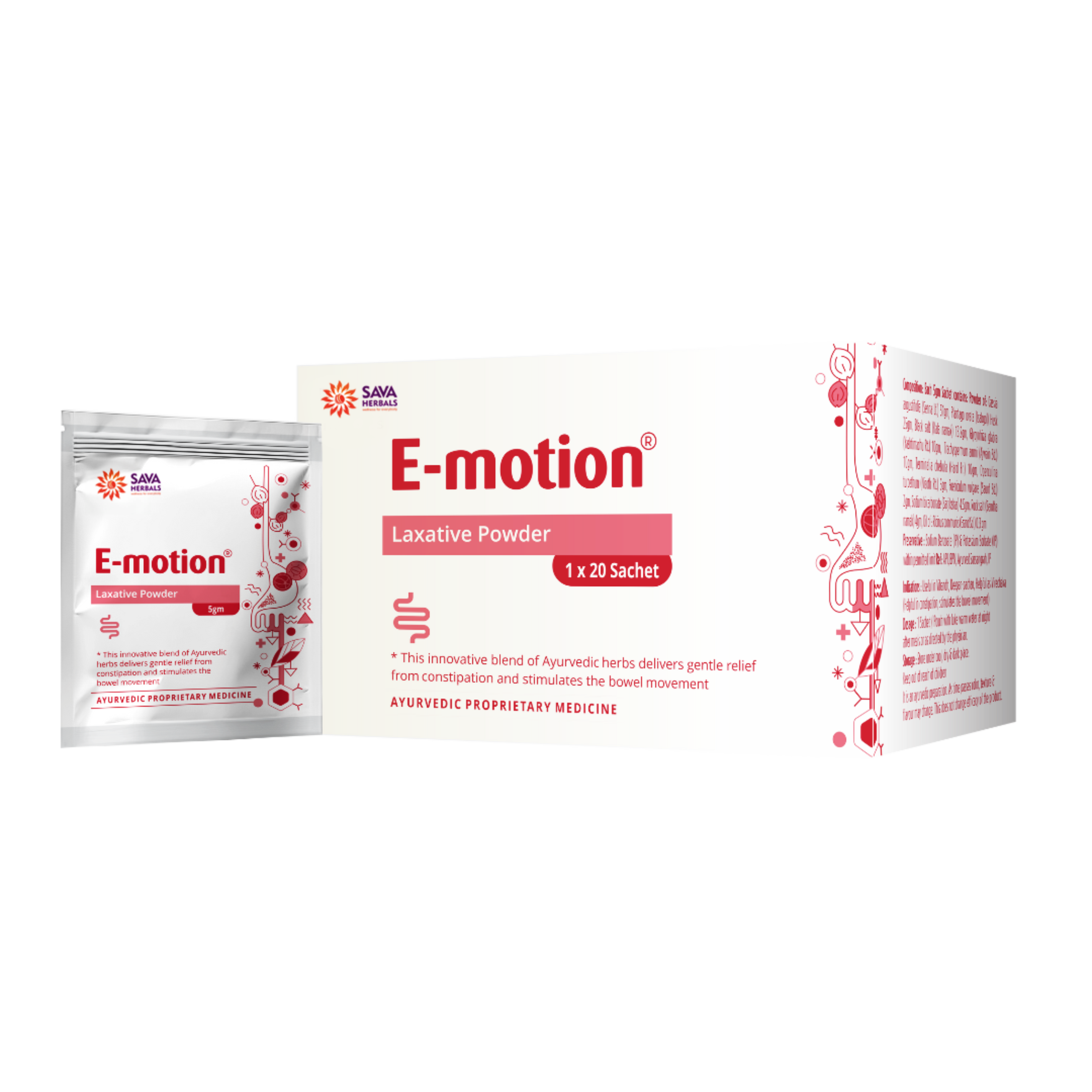 E-motion Powder – Natural Solution For Constipation