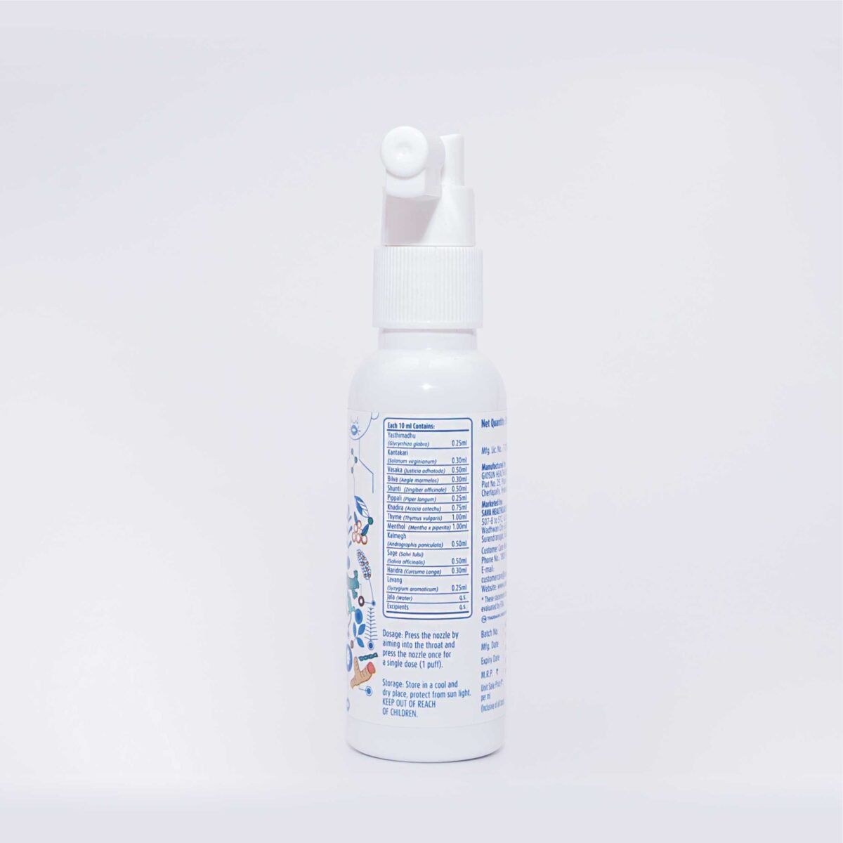 Ayurease Cold Relief Throat Spray - Throat Care - Image 3