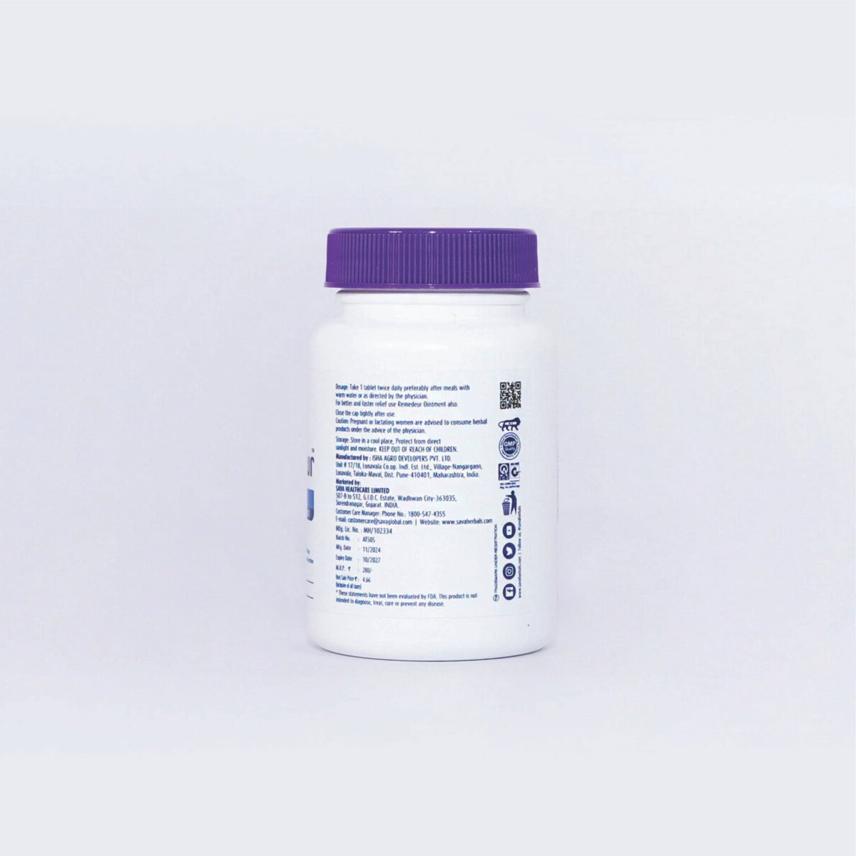 Remedeur Tablets - Quick Relief in Hemorrhoids (Piles), Anal Fissures & Fistula - Image 3