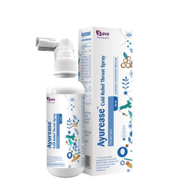 Ayurease Cold Relief Throat Spray - Throat Care