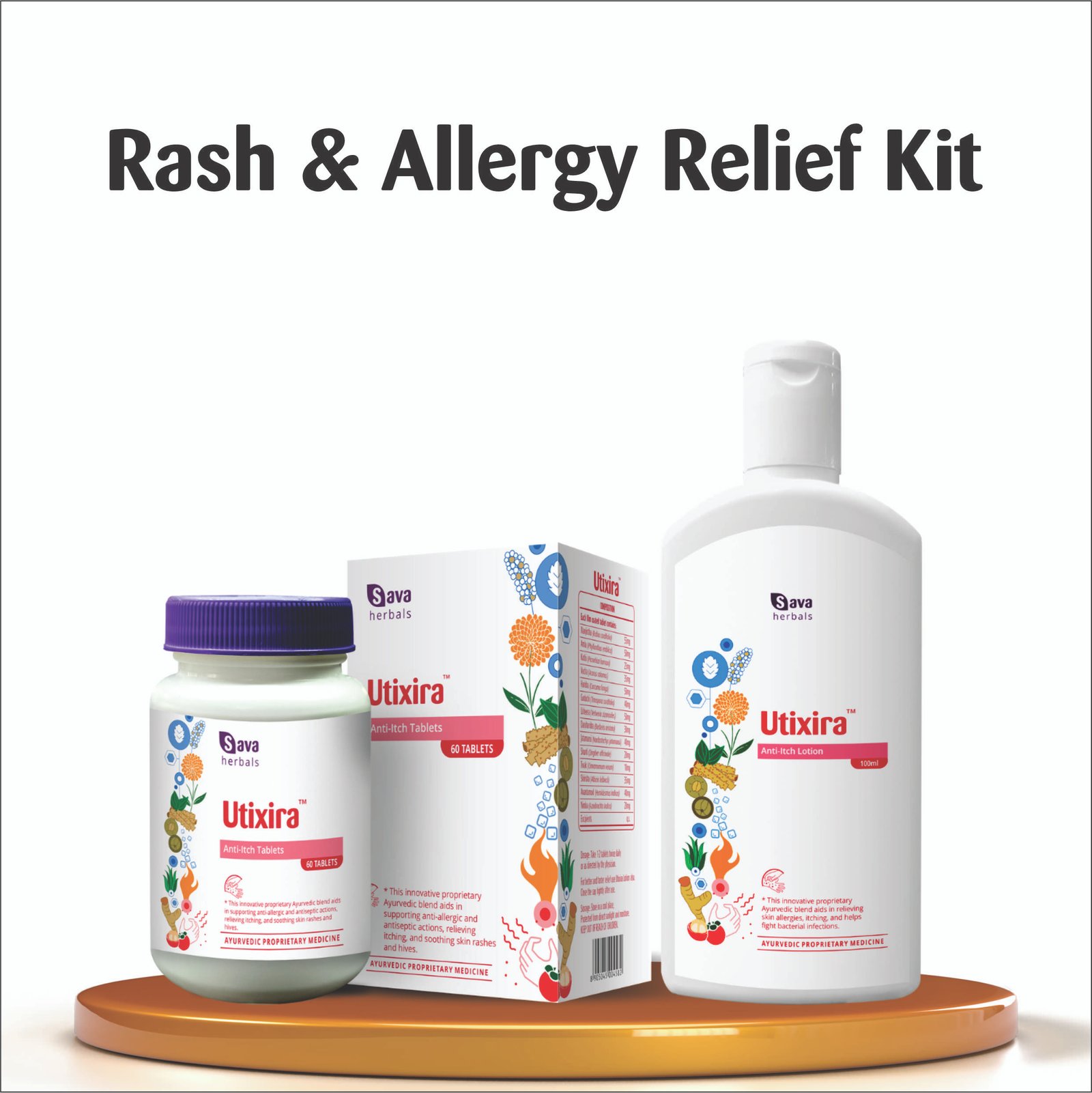 Rash & Allergy Relief Kit